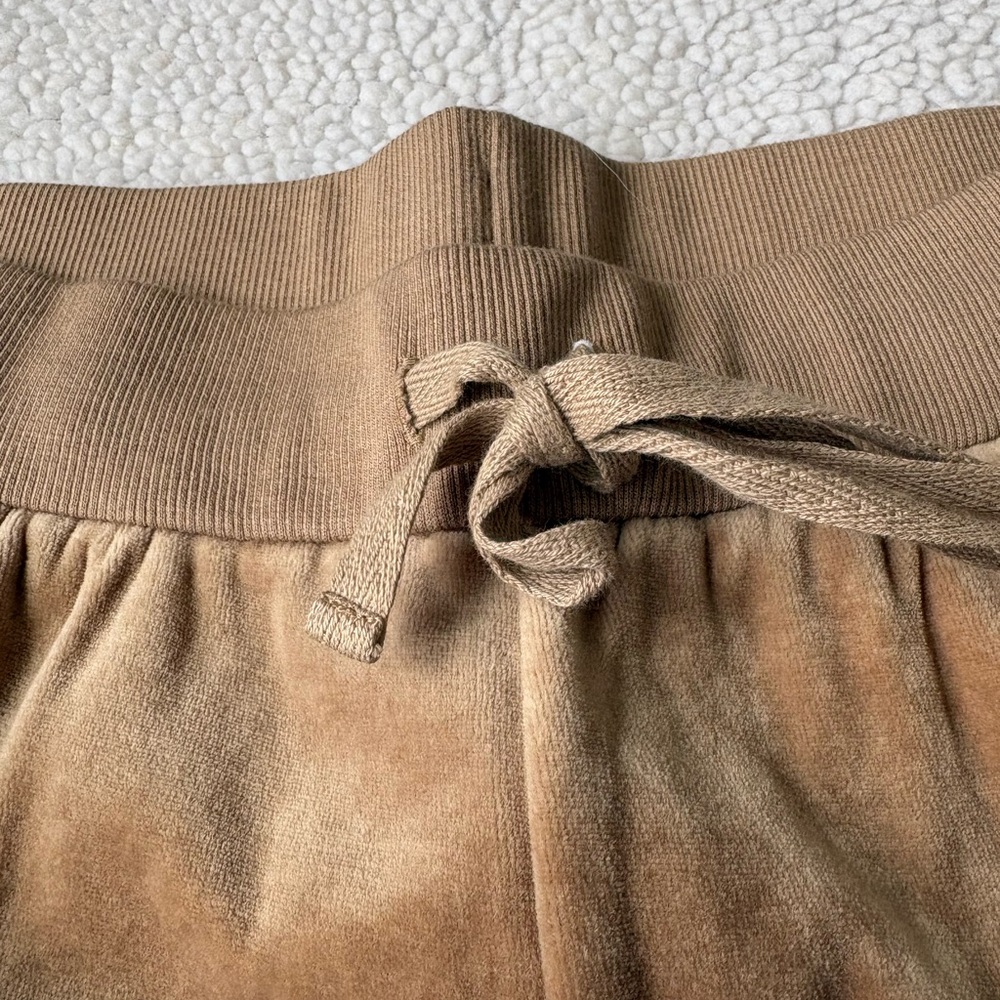 Eileen Fisher Cozy Velour Knit Jogger Pants - Picture 7 of 7